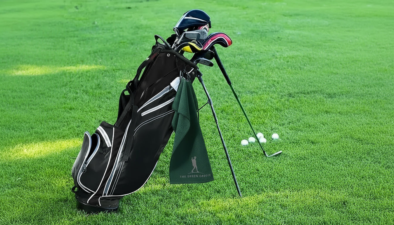 Green Golf Towel