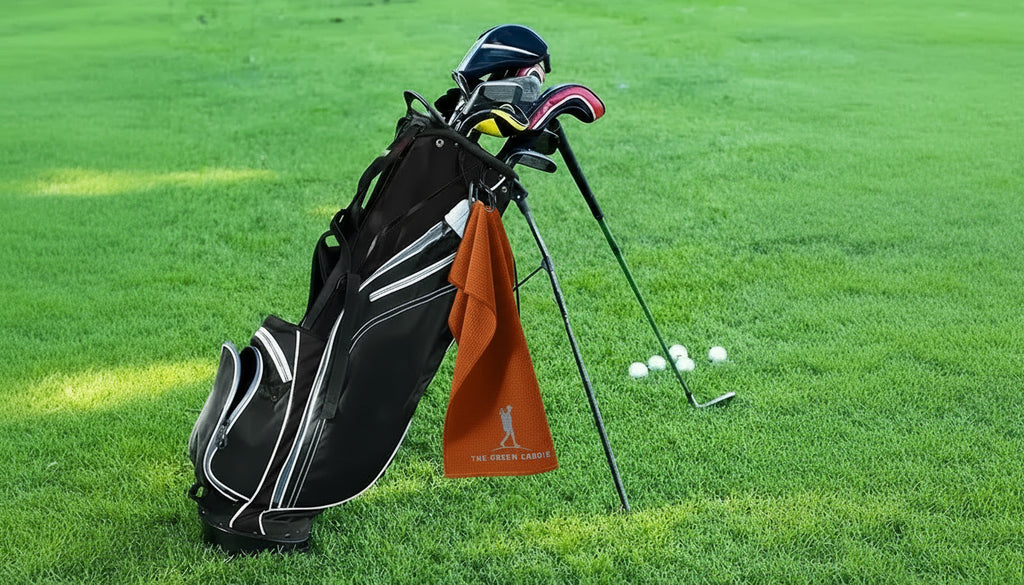 Orange Golf Towel