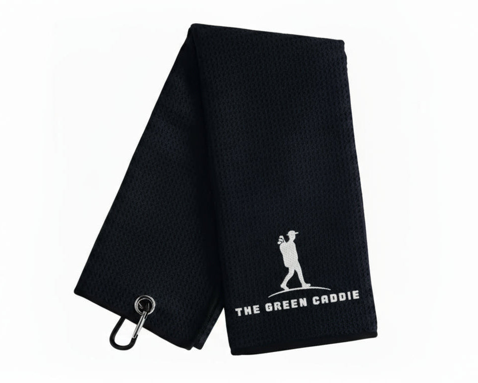 Black Golf Towel