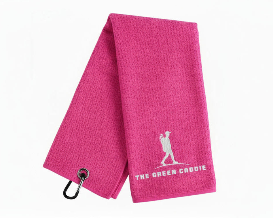 Pink Golf Towel