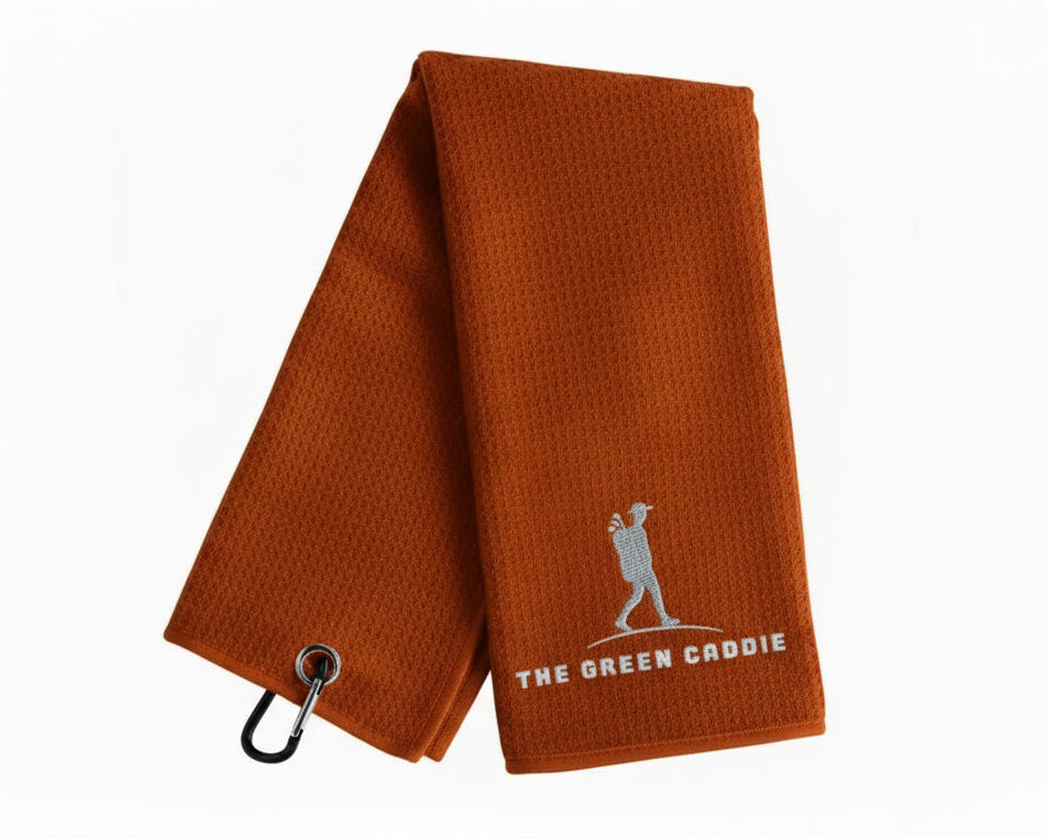 Orange Golf Towel